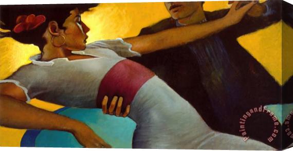bill brauer Amber Dream Stretched Canvas Painting / Canvas Art