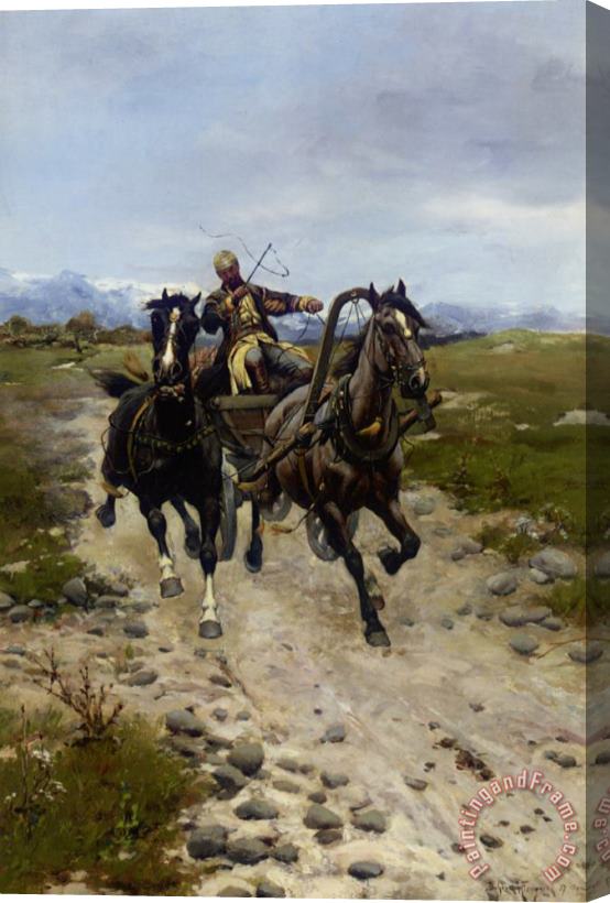 Bodhan Von Kleczynski On The Move Stretched Canvas Painting / Canvas Art
