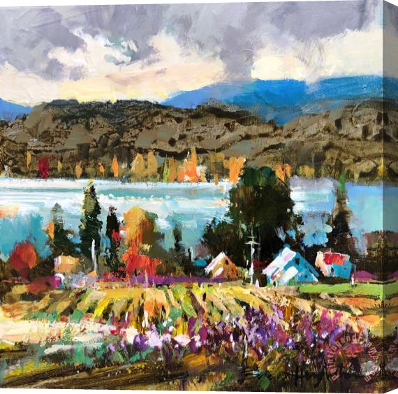 Brent Heighton A View West Stretched Canvas Painting / Canvas Art