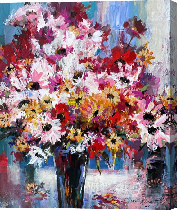 Brent Heighton Spring Bouquet Stretched Canvas Painting / Canvas Art