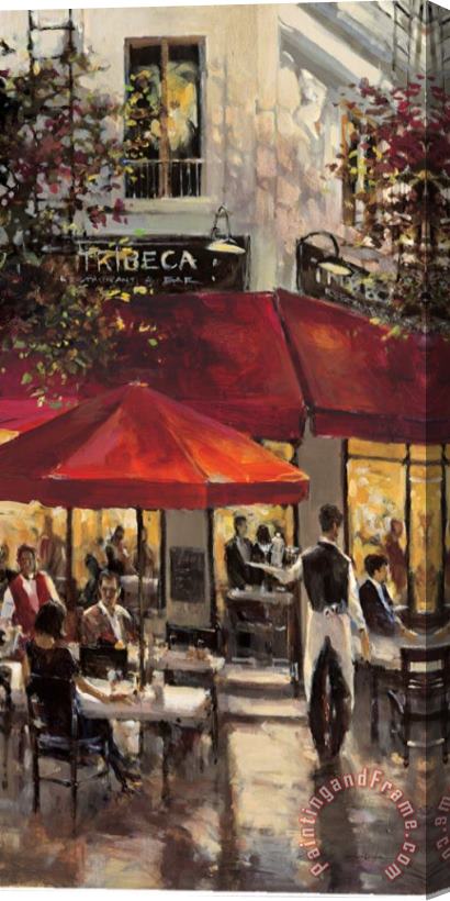 brent heighton Tribeca Bar Stretched Canvas Painting / Canvas Art