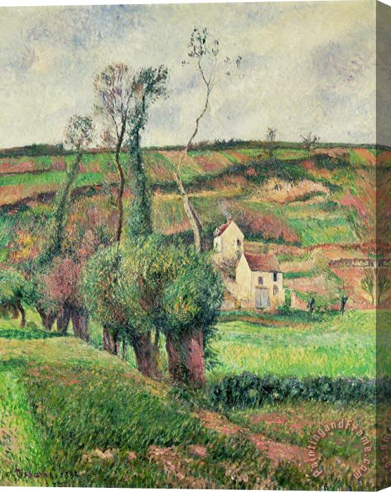 Camille Pissarro The Cabbage Slopes Stretched Canvas Print / Canvas Art