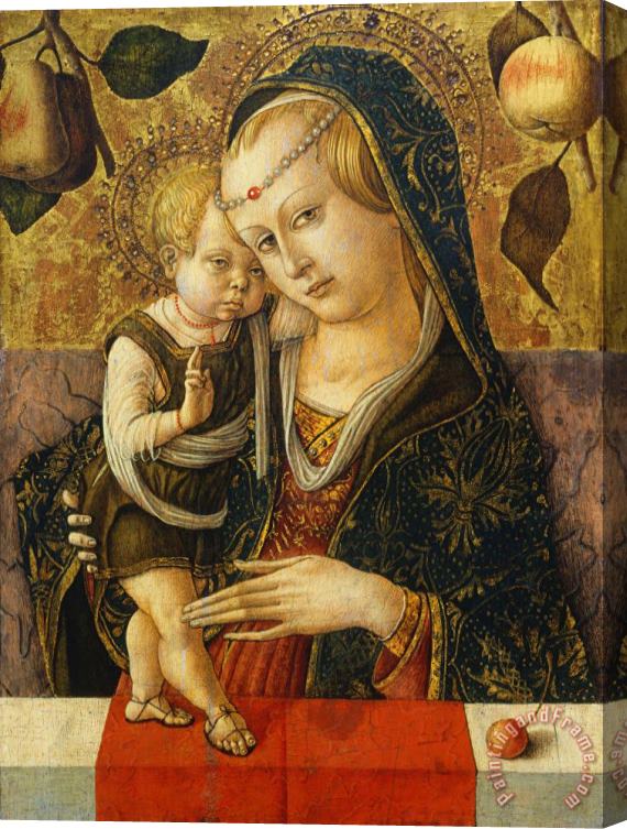 Carlo Crivelli Madonna And Child Stretched Canvas Print / Canvas Art