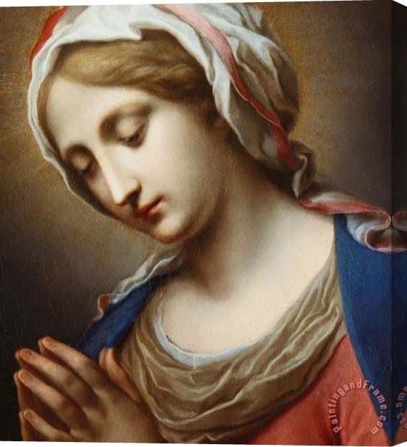 Carlo Dolci The Virgin Annunciate Stretched Canvas Painting / Canvas Art