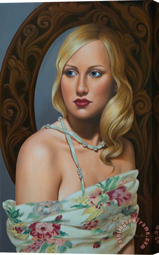 Catherine Abel Sarah Stretched Canvas Painting / Canvas Art