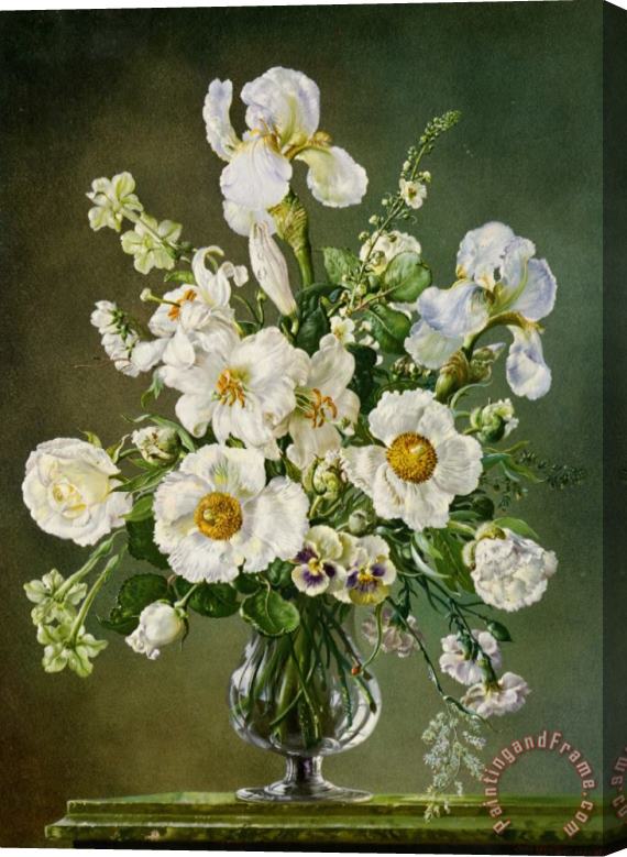 Cecil Kennedy French Bouquet Stretched Canvas Painting / Canvas Art