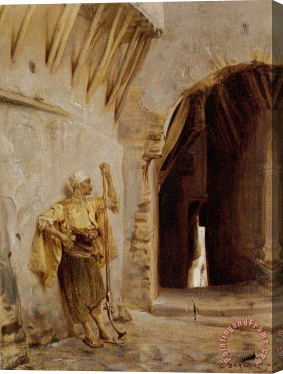 Charles Bargue Study for a Sentinel Stretched Canvas Painting / Canvas Art