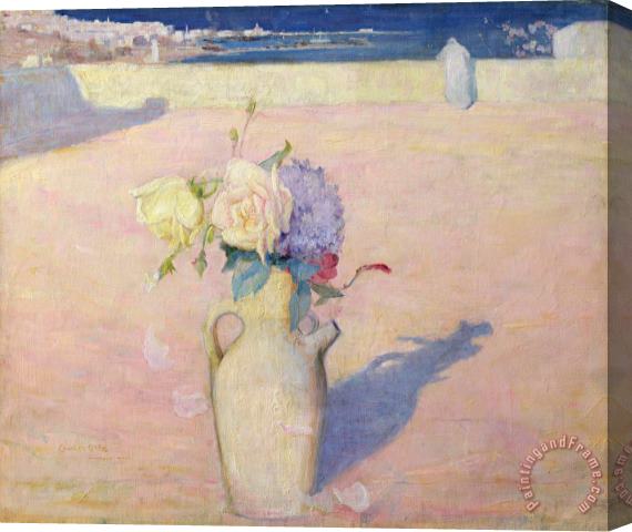 Charles Conder The Hot Sands, Mustapha, Algiers Stretched Canvas Painting / Canvas Art