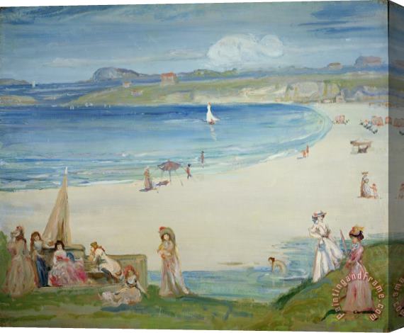 Charles Edward Conder Silver Sands Stretched Canvas Print / Canvas Art