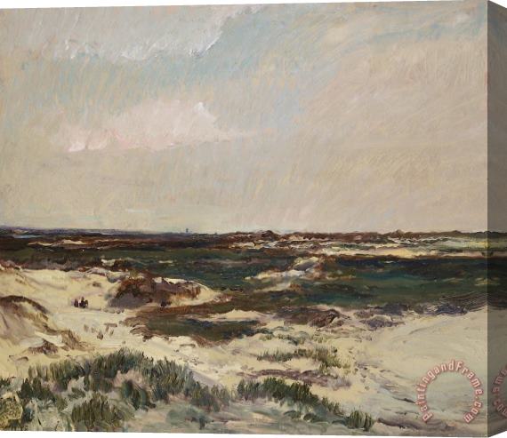 Charles Francois Daubigny The Dunes At Camiers Stretched Canvas Painting / Canvas Art