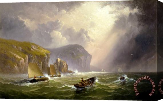 Charles Henry Gifford Coast of Grand Manan, 1890 Stretched Canvas Painting / Canvas Art