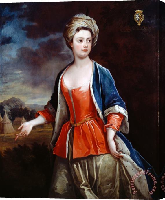 Charles Jervas Dorothy, Viscountess Townshend Stretched Canvas Print / Canvas Art