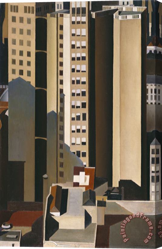 Charles Sheeler Skyscrapers Stretched Canvas Print / Canvas Art