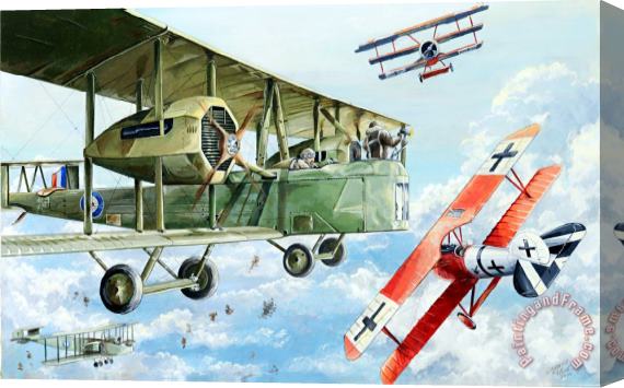 Charles Taylor Handley Page 400 Stretched Canvas Print / Canvas Art
