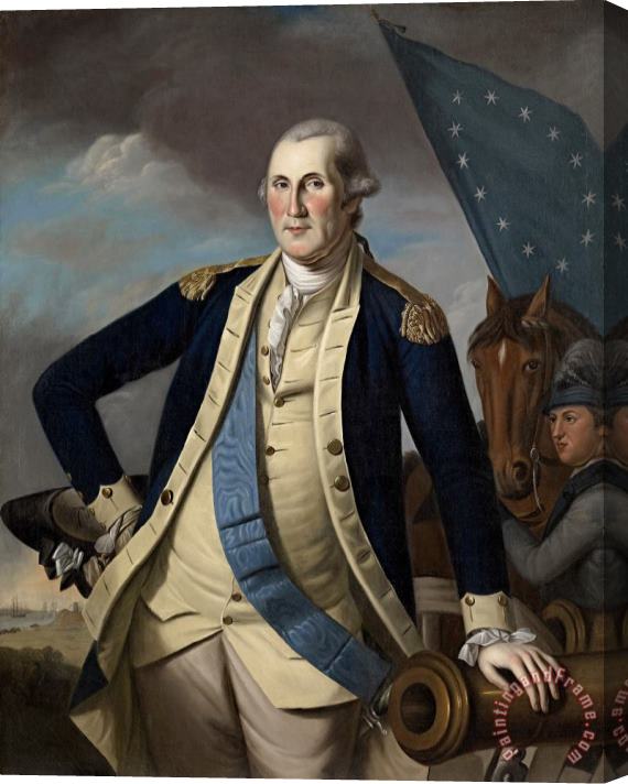 Charles Willson Peale George Washington Stretched Canvas Print / Canvas Art