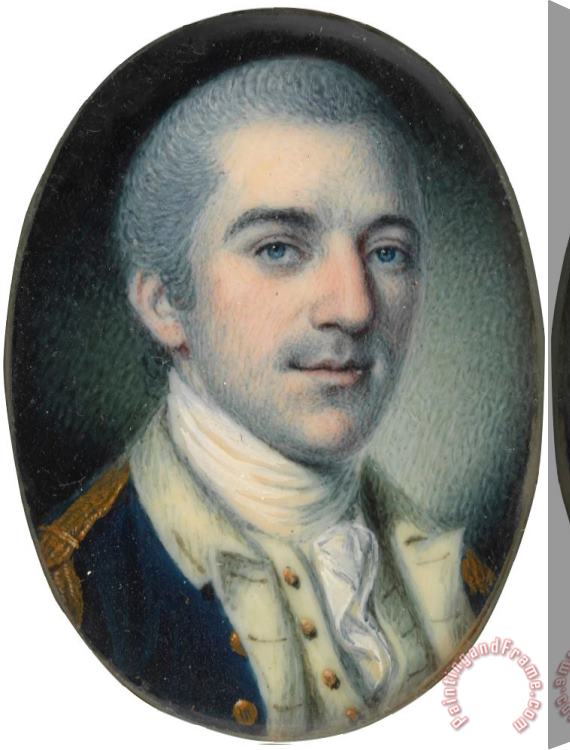 Charles Willson Peale John Laurens Stretched Canvas Print / Canvas Art