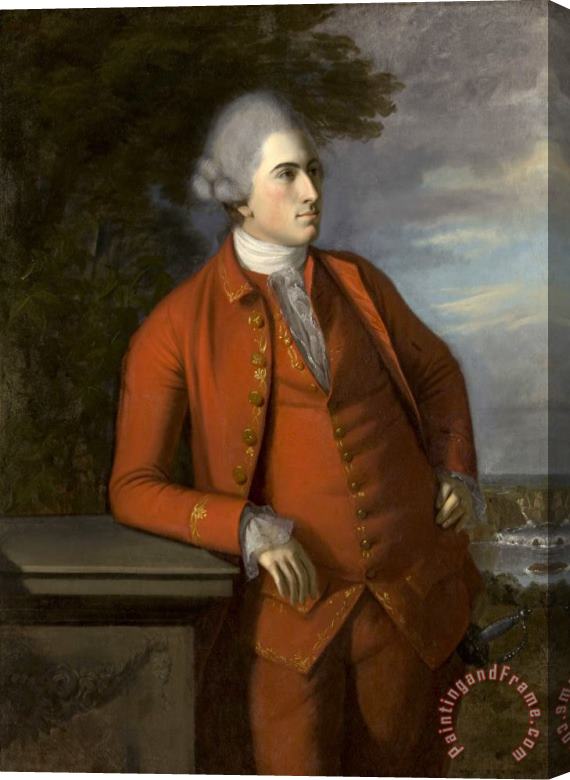 Charles Willson Peale Portrait of Richard Bennett Lloyd Stretched Canvas Painting / Canvas Art