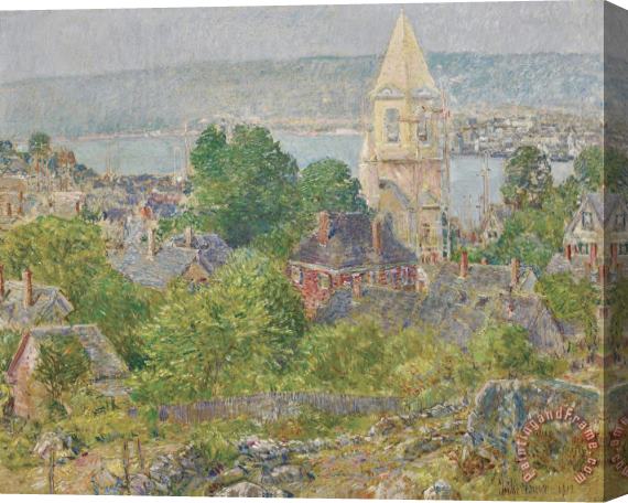 Childe Hassam Gloucester Stretched Canvas Painting / Canvas Art