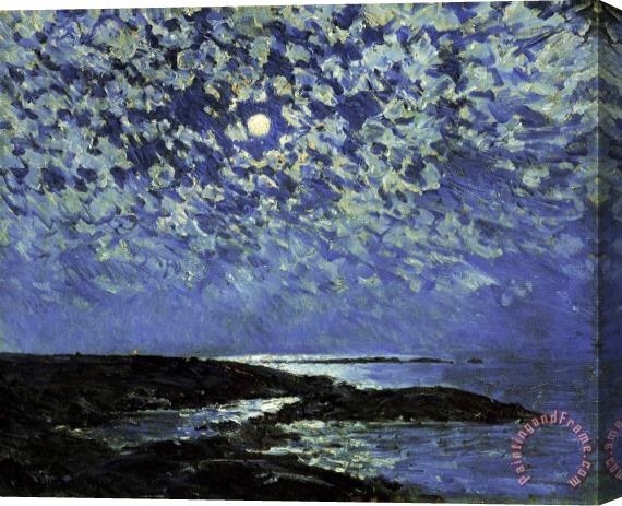 Childe Hassam Moonlight, Isle of Shoals Stretched Canvas Print / Canvas Art