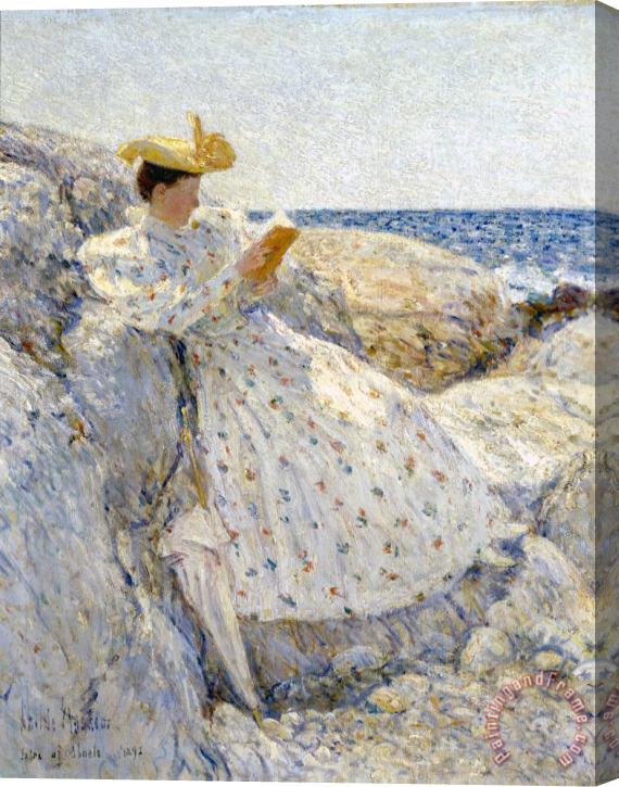 Childe Hassam Summer Sunlight Stretched Canvas Painting / Canvas Art