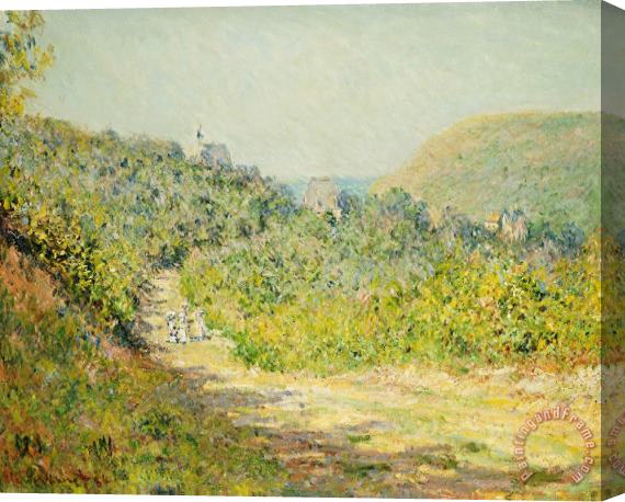 Claude Monet Aux Petites Dalles Stretched Canvas Print / Canvas Art
