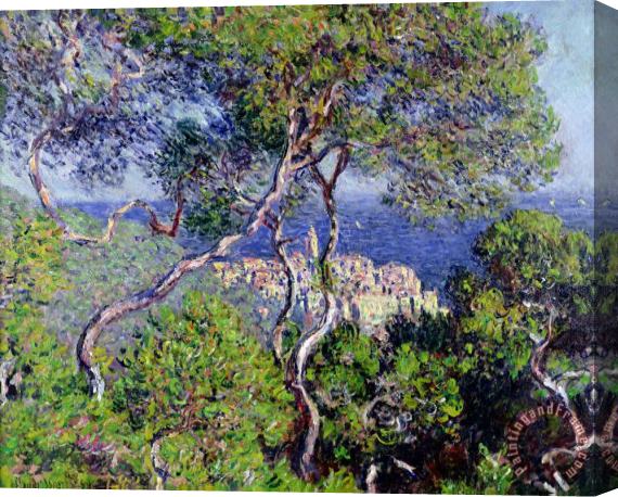 Claude Monet Bordighera Stretched Canvas Painting / Canvas Art