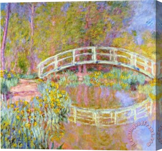 Claude Monet Bridge II Stretched Canvas Painting / Canvas Art