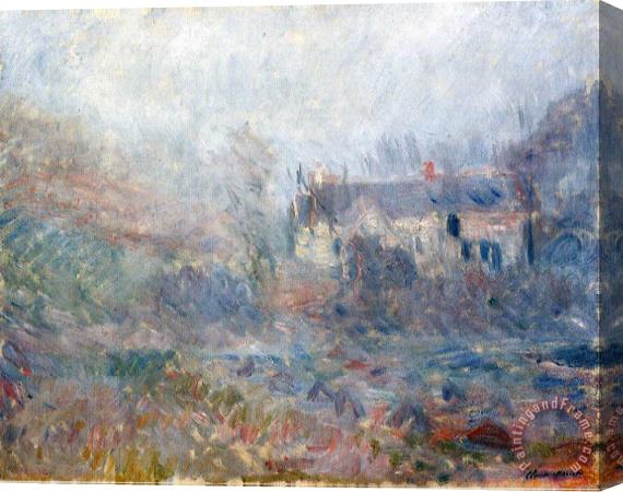 Claude Monet House at Falaise Stretched Canvas Painting / Canvas Art