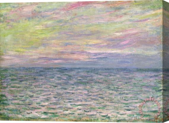 Claude Monet On The High Seas Stretched Canvas Print / Canvas Art