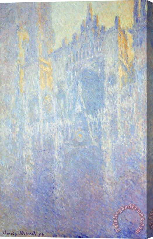 Claude Monet Rouen Cathedral Stretched Canvas Painting / Canvas Art