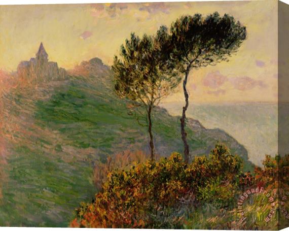 Claude Monet The Church at Varengeville against the Sunlight Stretched Canvas Print / Canvas Art