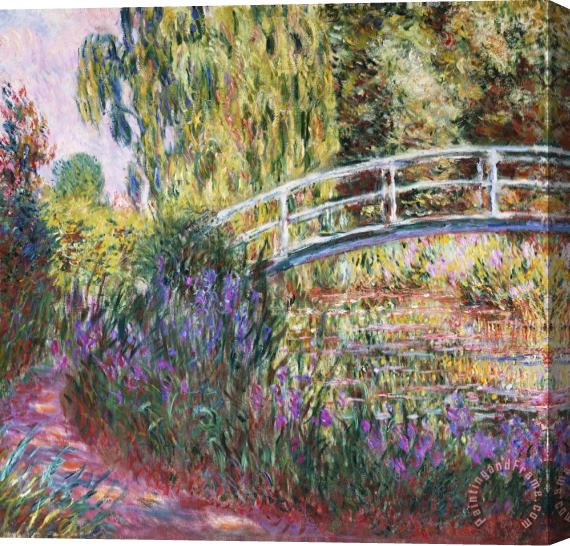 Claude Monet The Japanese Bridge Stretched Canvas Print / Canvas Art