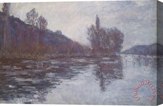 Claude Monet The Seine near Giverny Stretched Canvas Painting / Canvas Art