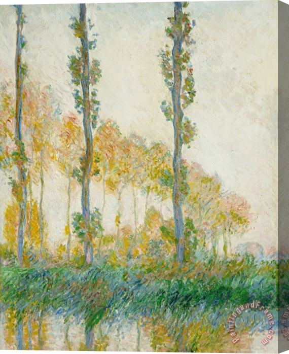 Claude Monet The Three Trees Stretched Canvas Print / Canvas Art