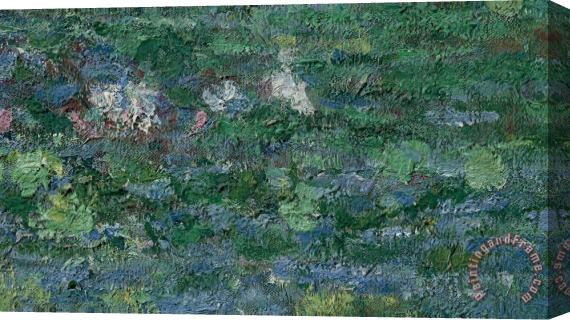 Claude Monet The Waterlily Pond Green Harmony Stretched Canvas Print / Canvas Art