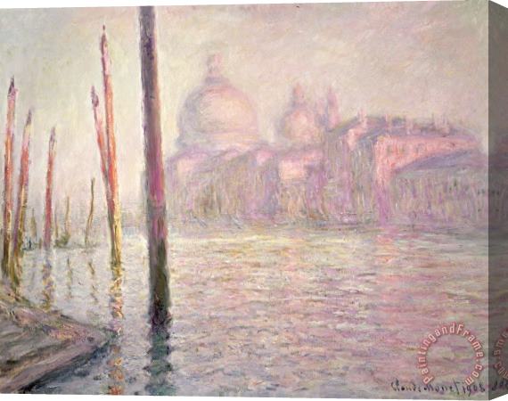Claude Monet View of Venice Stretched Canvas Painting / Canvas Art
