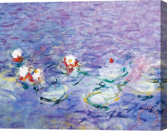 Claude Monet Water Lilies Stretched Canvas Print / Canvas Art