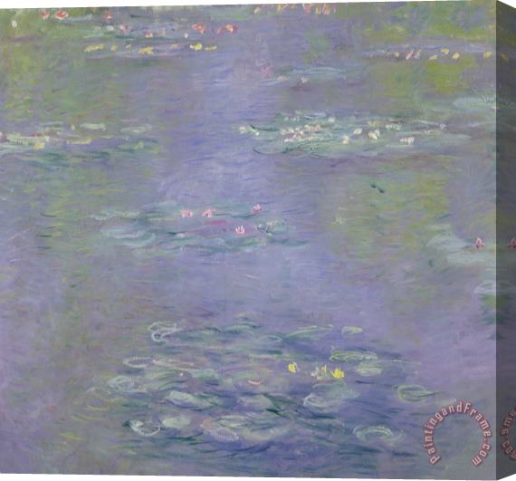 Claude Monet Waterlilies Stretched Canvas Painting / Canvas Art