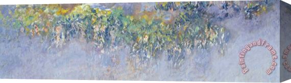 Claude Monet Wisteria Stretched Canvas Painting / Canvas Art