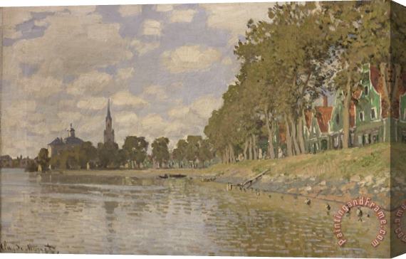 Claude Monet Zaandam Stretched Canvas Painting / Canvas Art