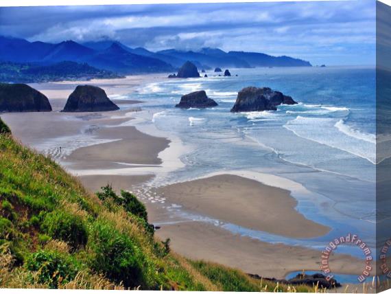 Collection 14 Oregon Coast Stretched Canvas Painting / Canvas Art