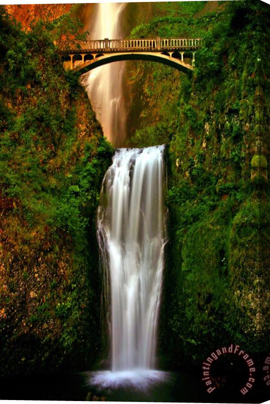 Collection 14 Spiritual Falls Stretched Canvas Print / Canvas Art