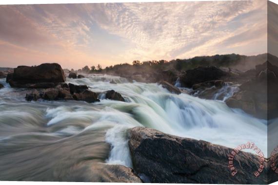 Collection 3 The Potomac River at Great Falls Stretched Canvas Print / Canvas Art
