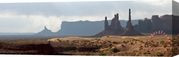 Collection 6 Monument Valley Stretched Canvas Print / Canvas Art