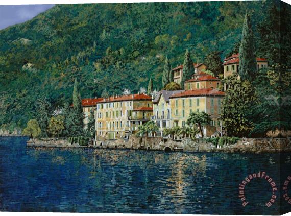 Collection 7 Bellano on Lake Como Stretched Canvas Painting / Canvas Art
