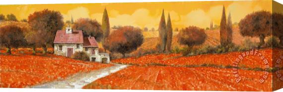 Collection 7 fuoco di Toscana Stretched Canvas Painting / Canvas Art