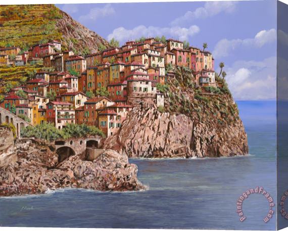 Collection 7 Manarola Stretched Canvas Painting / Canvas Art