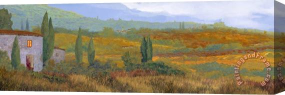 Collection 7 un altro pomeriggio in Toscana Stretched Canvas Painting / Canvas Art