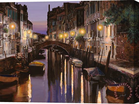 Collection 7 Venezia al crepuscolo Stretched Canvas Painting / Canvas Art