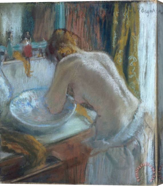 Collection Degas Toilette Stretched Canvas Painting / Canvas Art
